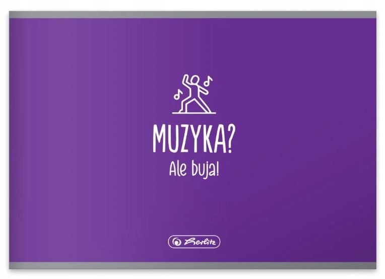 

Zeszyt do muzyki nut A5 Herlitz 16 kartek