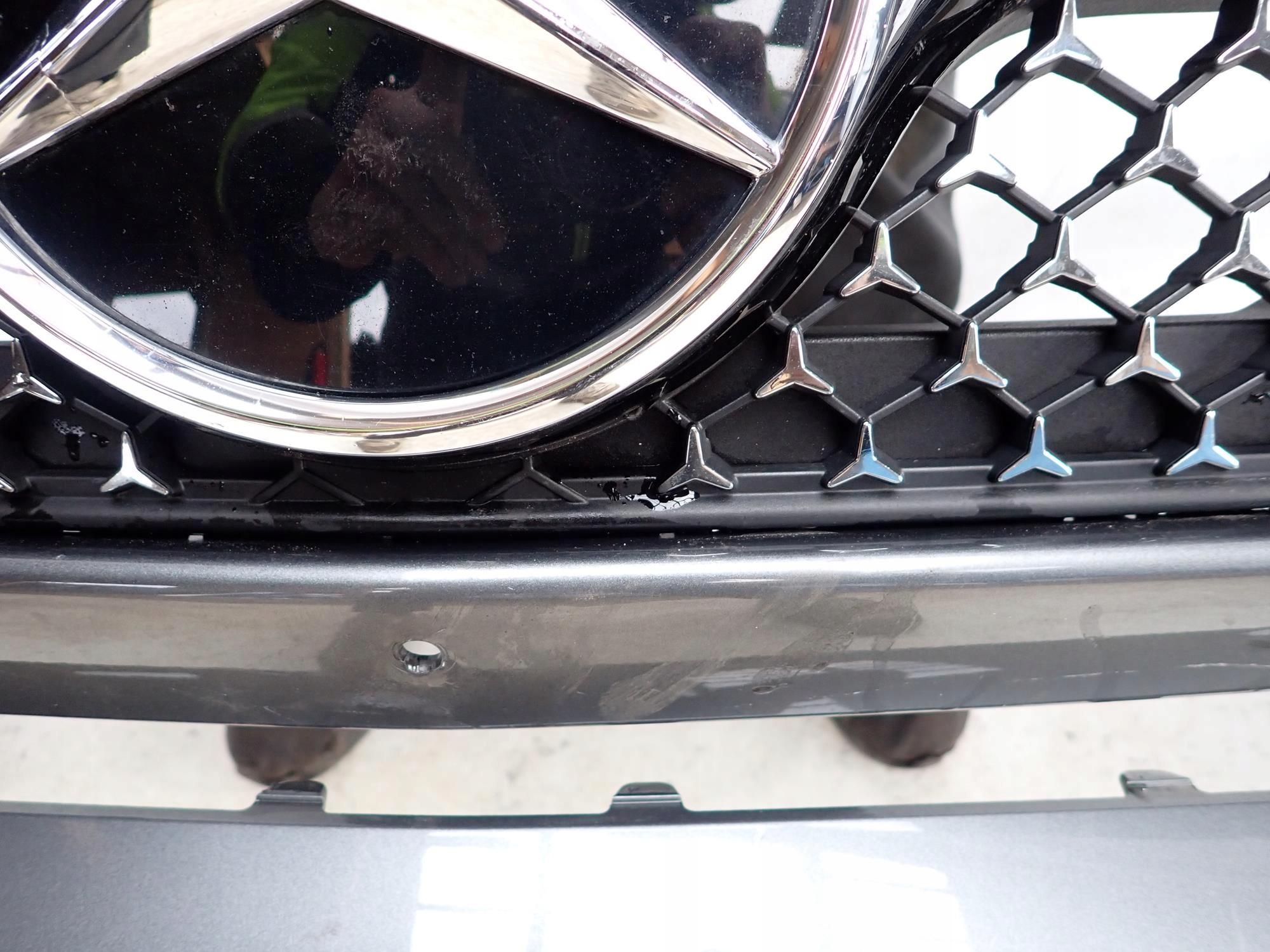 MERCEDES C-KLASA W206 AMG 21-> bumper front front PDC