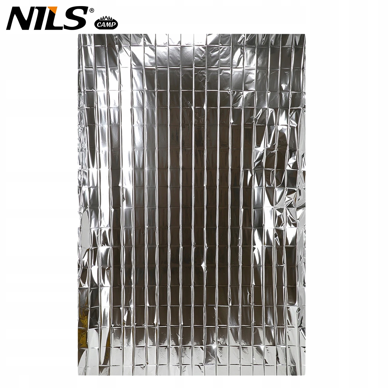 KOC TERMICZNY RATUNKOWY FOLIA ŻYCIA NRC 210X160 cm NILS SREBRNO ZŁOTA Marka Nils Camp