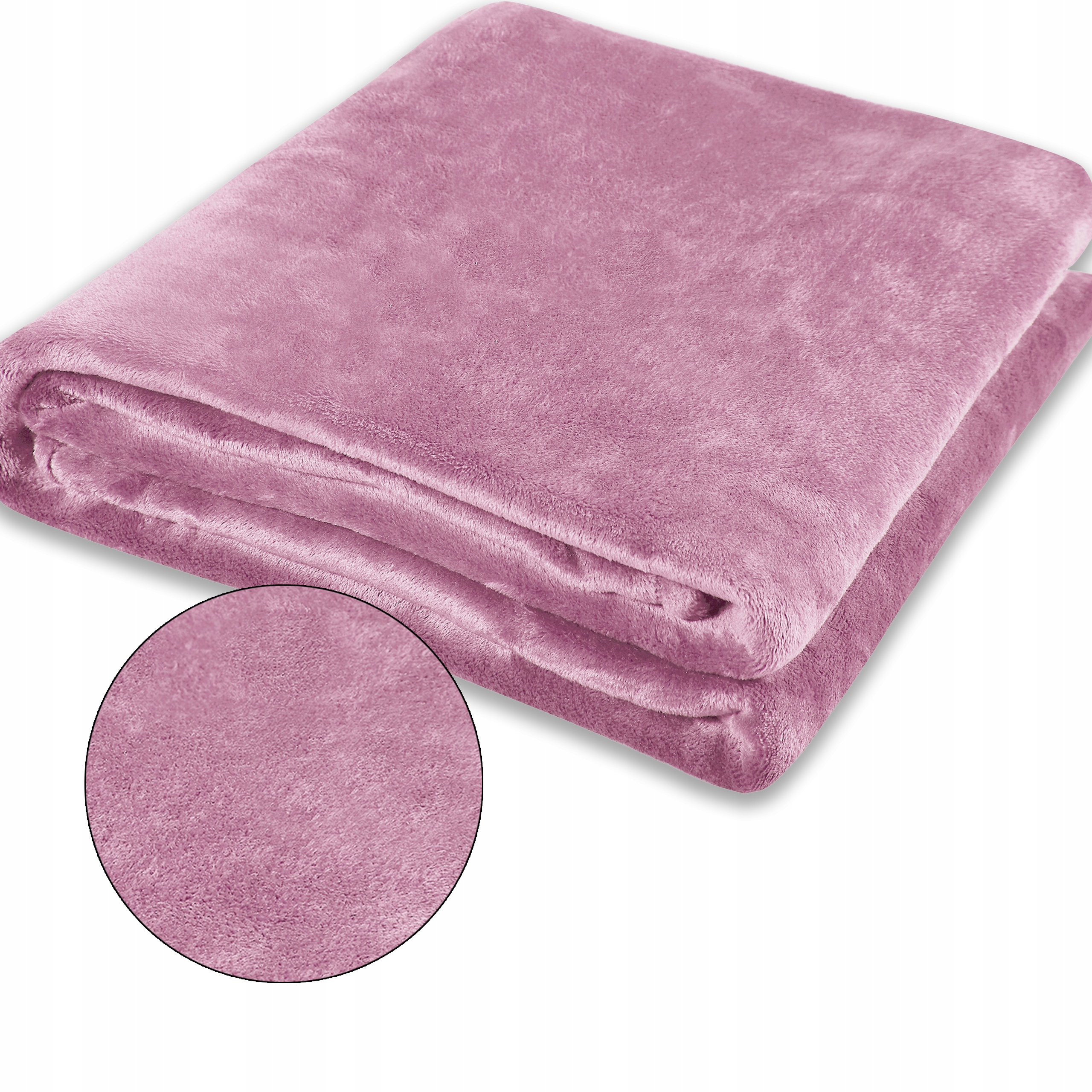 

Koc Narzuta Comfort 220x200 Mikrofibra różowy