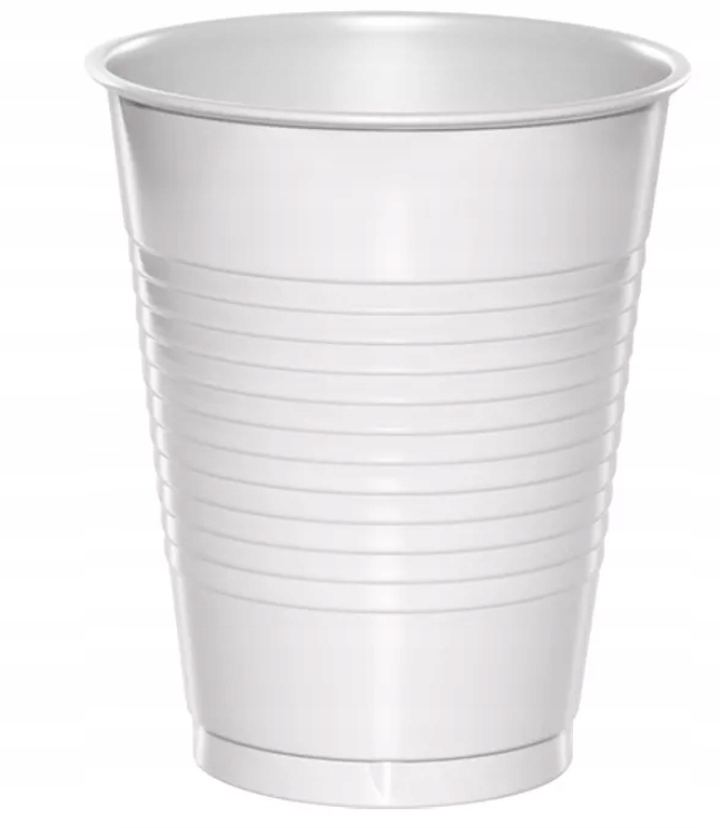 

Kubek Jednorazowy Biały 100 Szt 200 ML