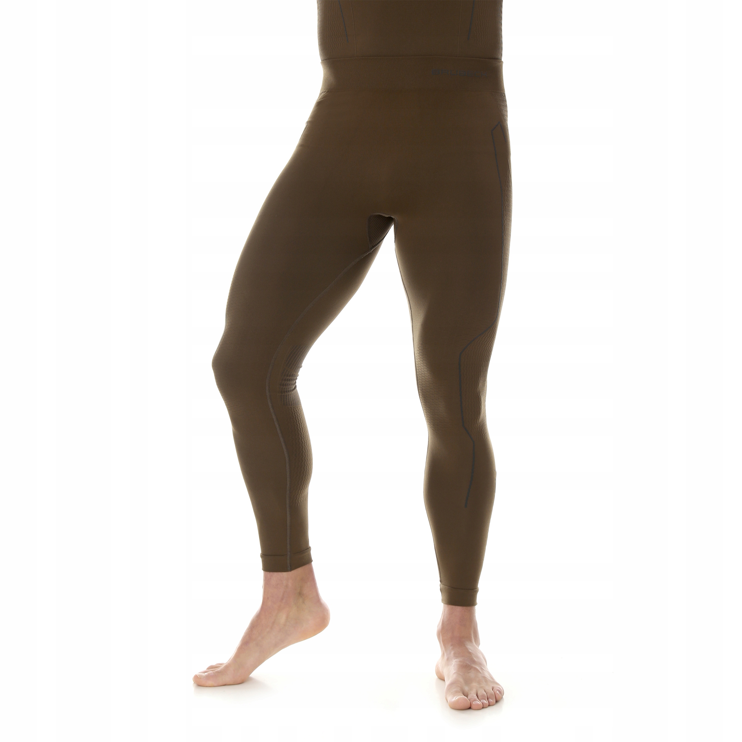 Spodnie termoaktywne męskie Brubeck Ranger Thermo khaki XXL