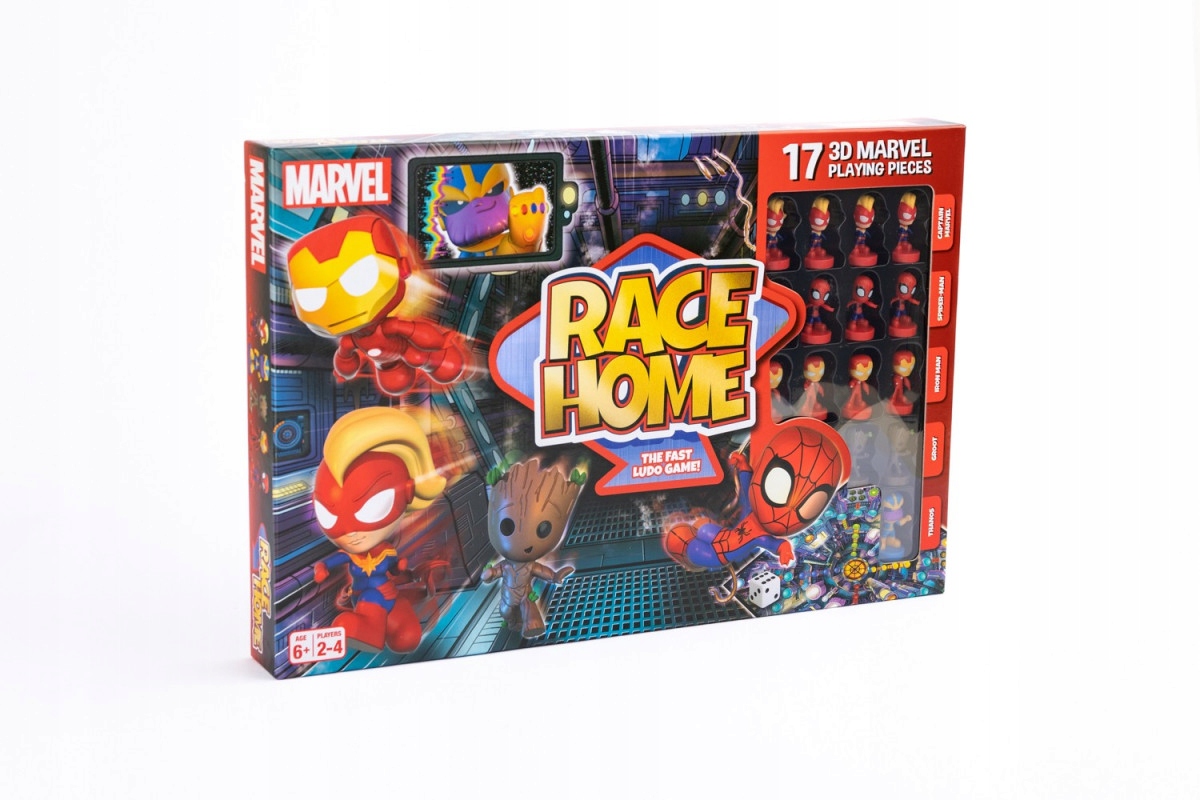 Hra Cartamundi Marvel Avengers Race Home Multi Název RACE HOME