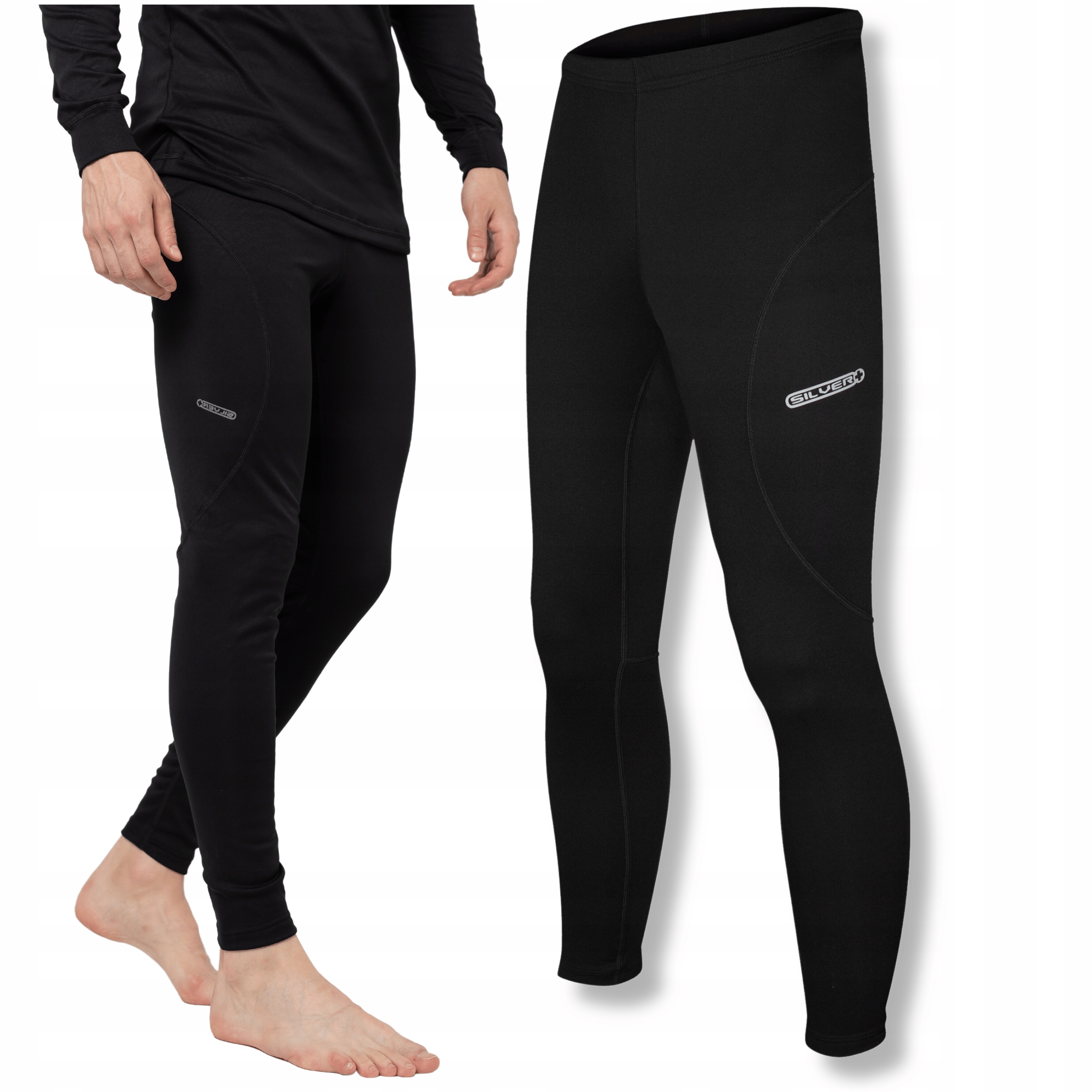 Spodnie Termoaktywne Męskie XL Damskie Sportowe Na Narty Sportowe Termo Dry
