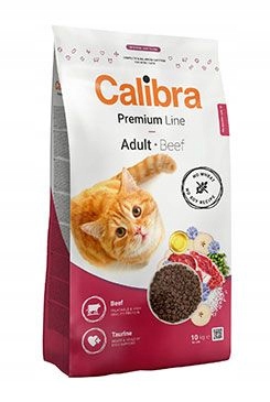 Levně Calibra Cat Premium Line Adult Beef 10kg