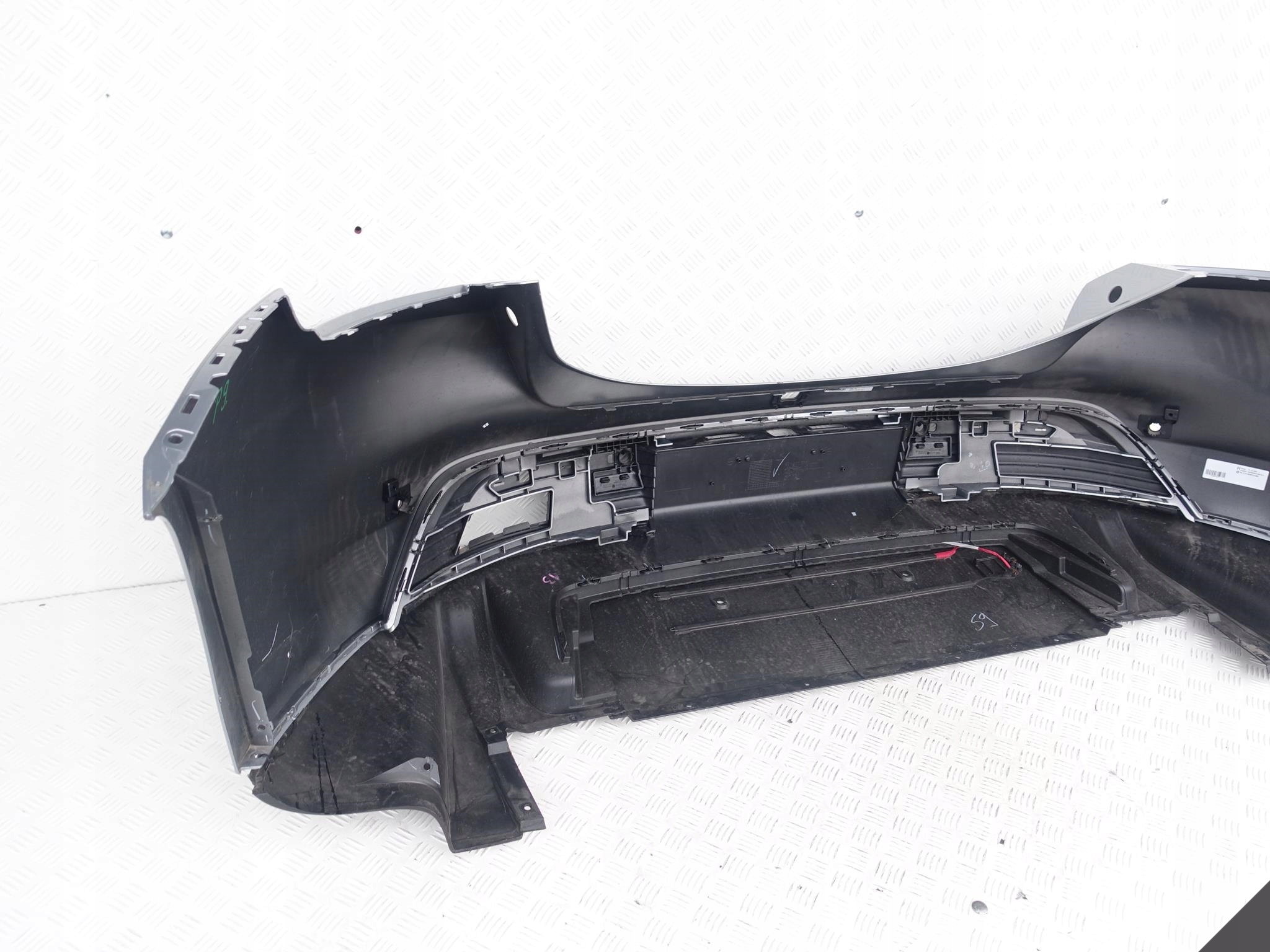 PORSCHE TAYCAN SPORT design bumper+diffuser rear part
