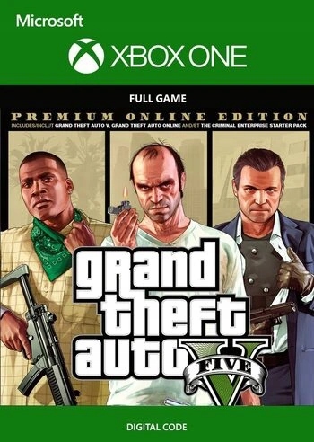 Gta Grand Theft Auto V: Premium Xbox One Series X|s Klucz Bez Vpn