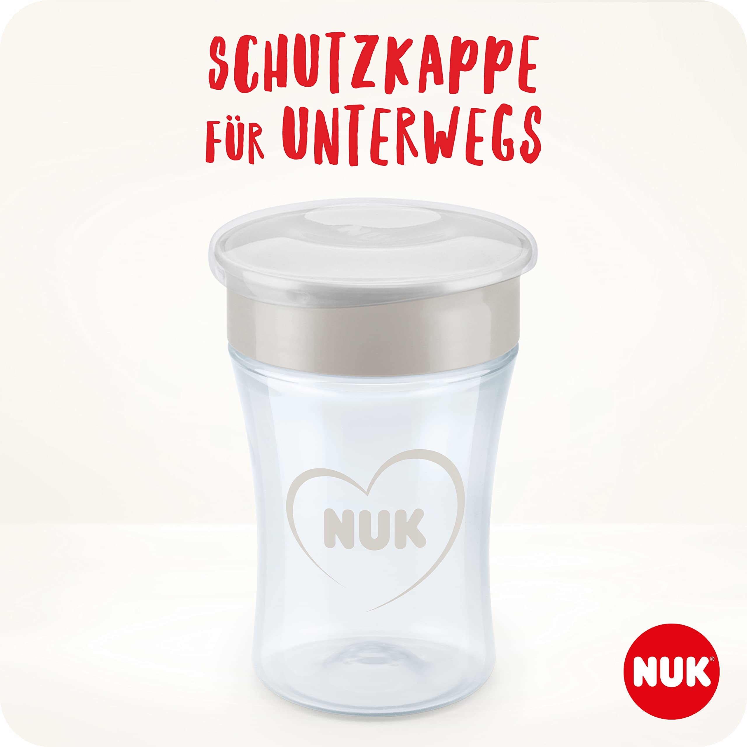 NUK Kubek Termiczny Dla Dzieci 230ml 8+ Miesięcy Niebieski BPA Free — miniatura 5
