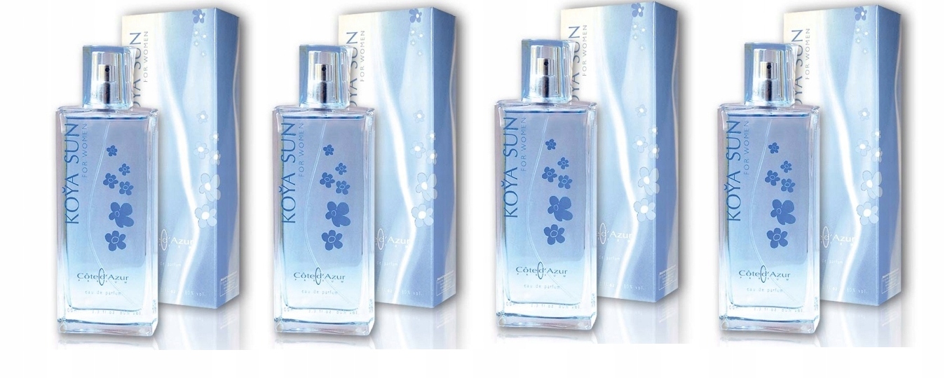 Cote d'Azur Koya Sun 4x100ml Edp Set