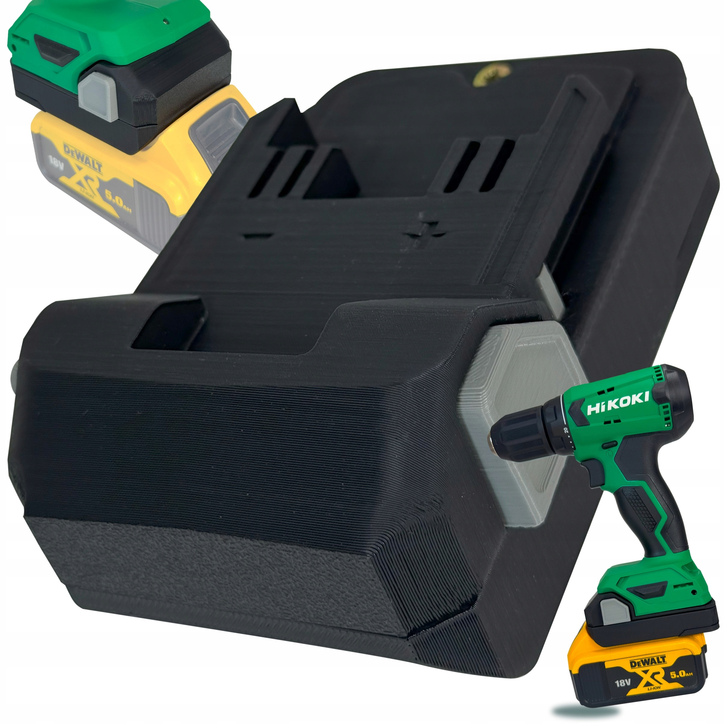 Adaptér Adaptéru Z Hikoki 18V Na Baterii Akumulátoru Dewalt Xr 18V