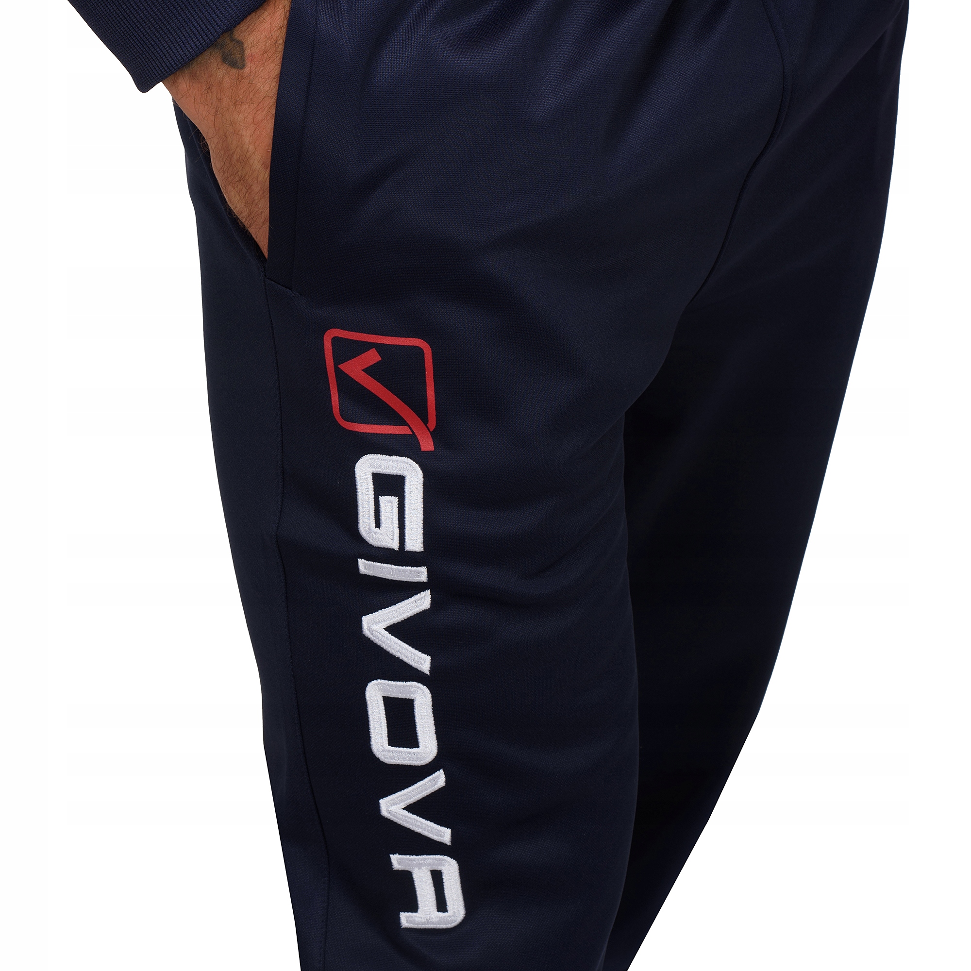 TR018P-31 r. L GIVOVA VISA MĘSKI KOMPLET DRESOWY Materiał dominujący poliester