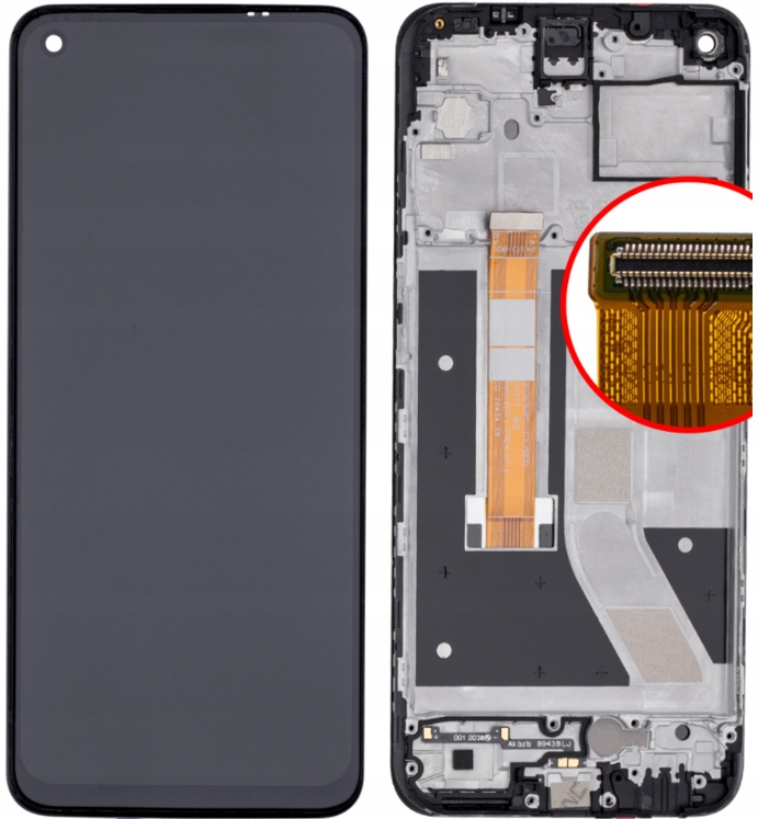 OnePlus Nord N100 LCD displej dotykový displej rám 1001100039