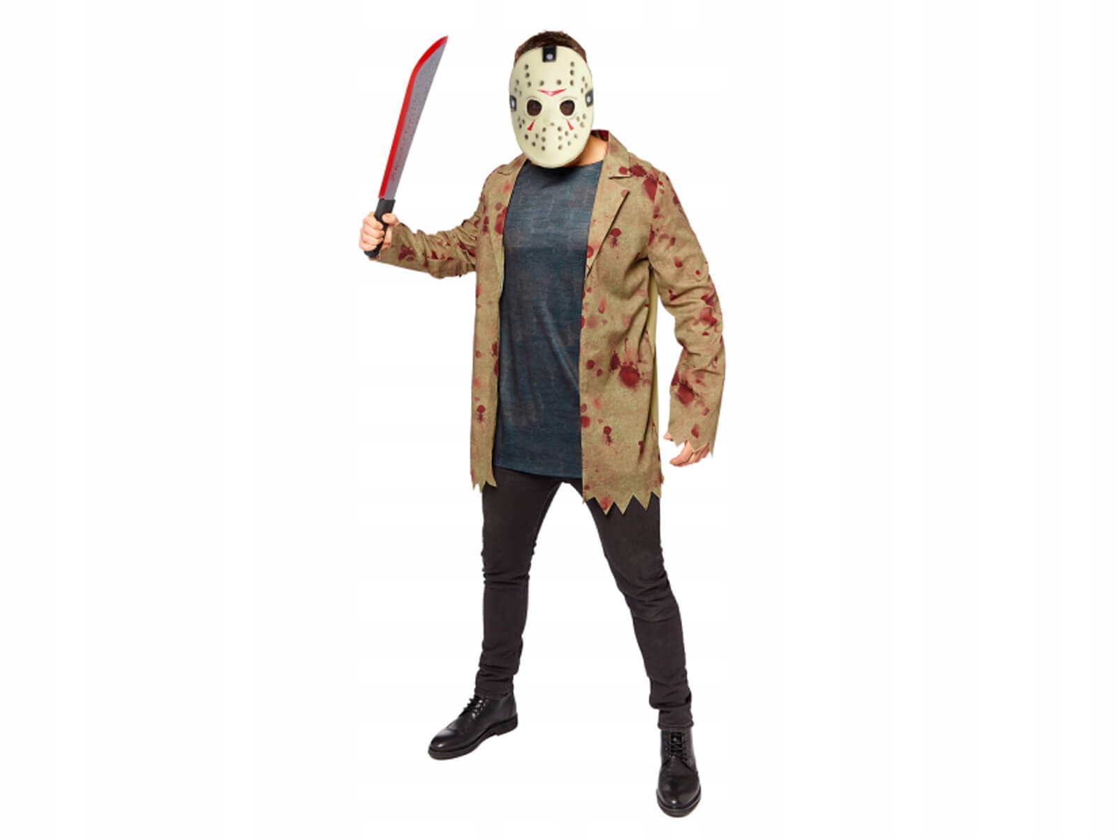 Pánský kostým Jason, vel S, halloweenský Kostým