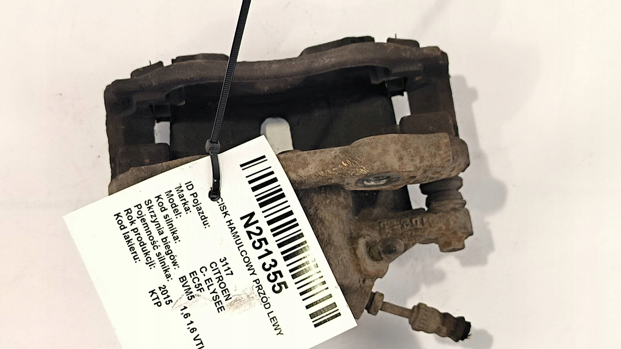 caliper brake front left 1.6 VTi CITROEN C- ELYSEE