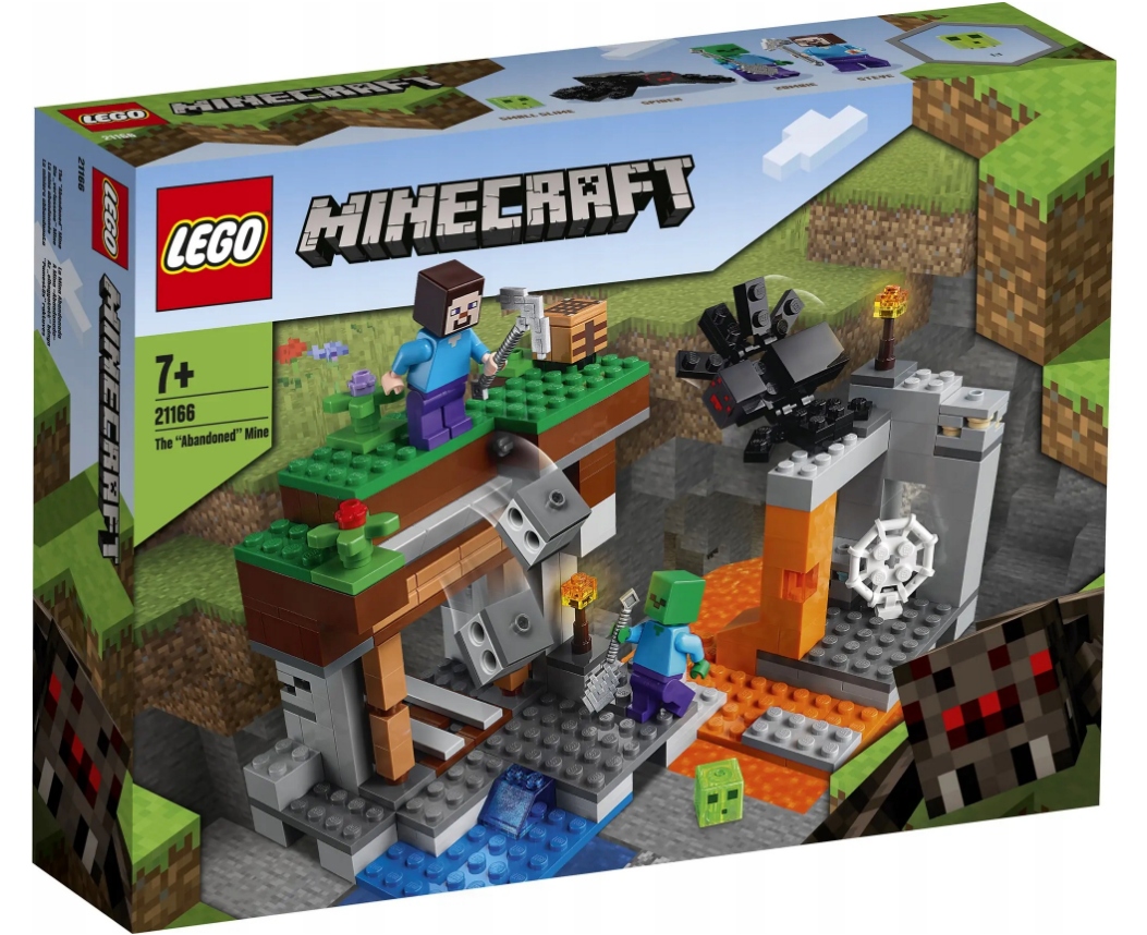 

Lego Minecraft 21166 Opuszczona kopalnia