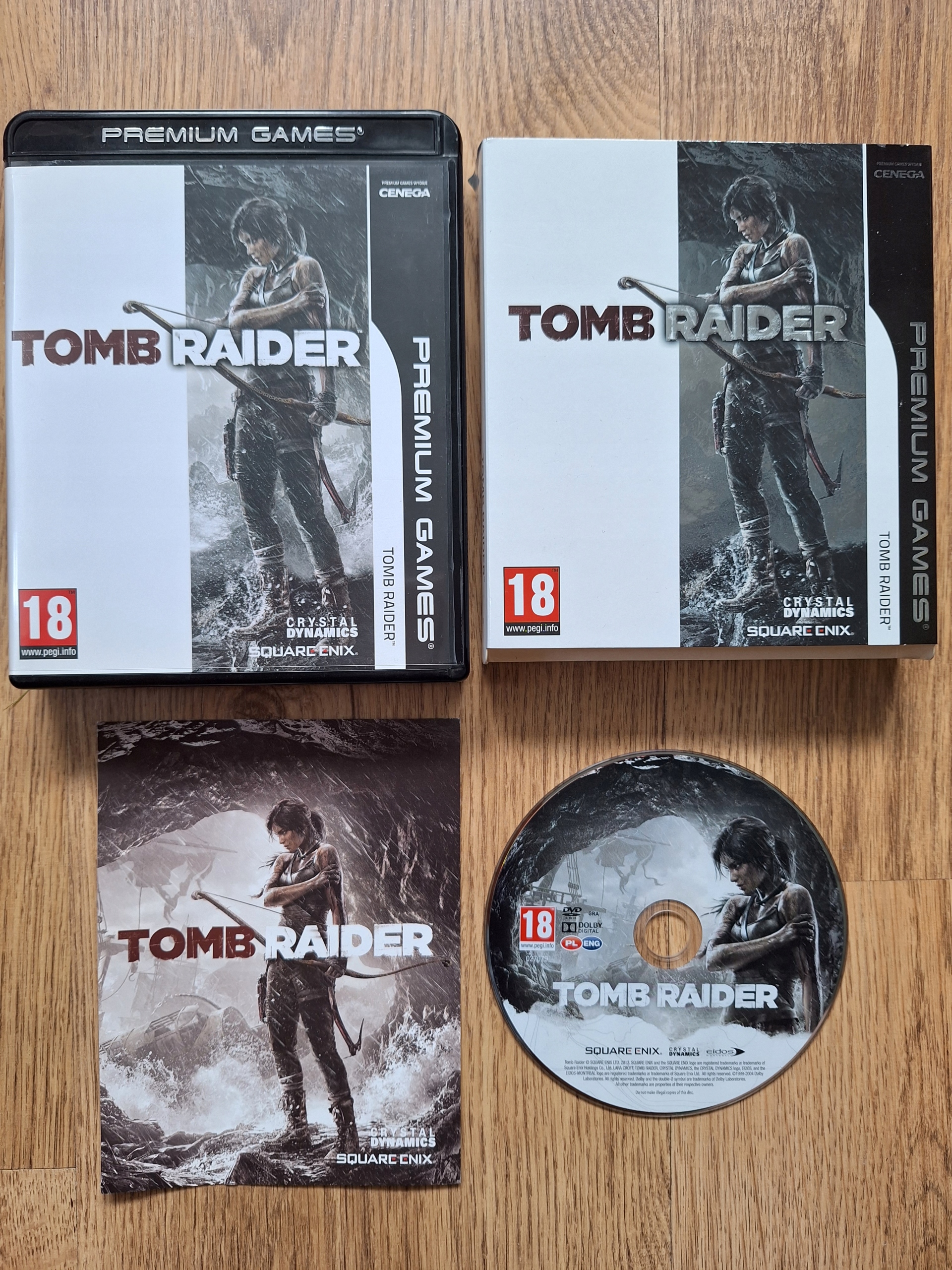 Tomb Raider 2013 PL Pc Bdb Stan Wersja gry pudełkowa