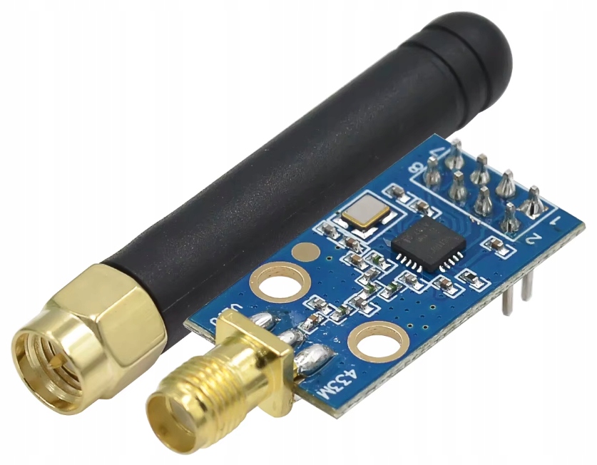 Moduł bezprzewodowy CC1101 433MHz + Antena
