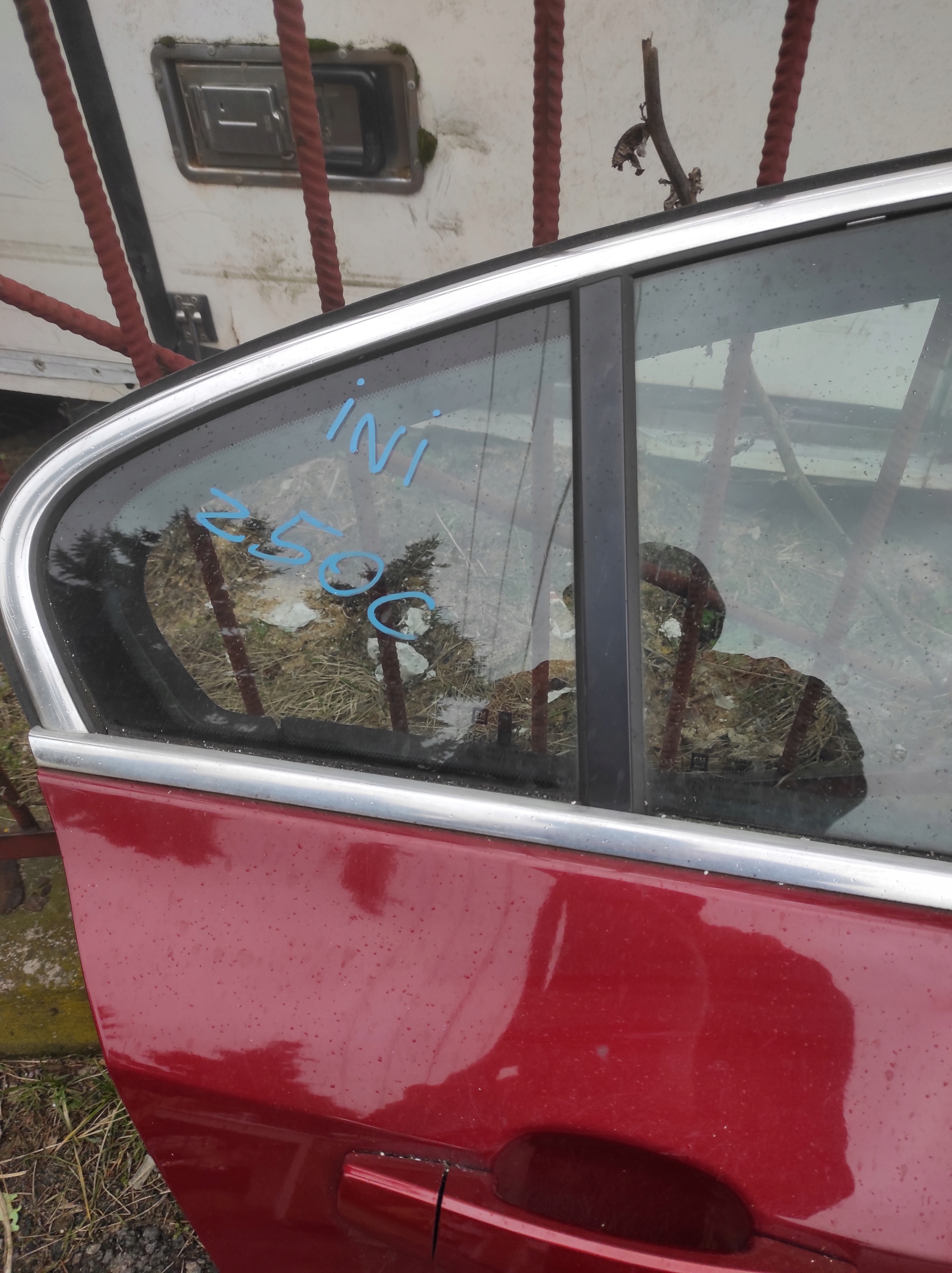 door right rear part OPEL INSIGNIA HB Z50C unprotected