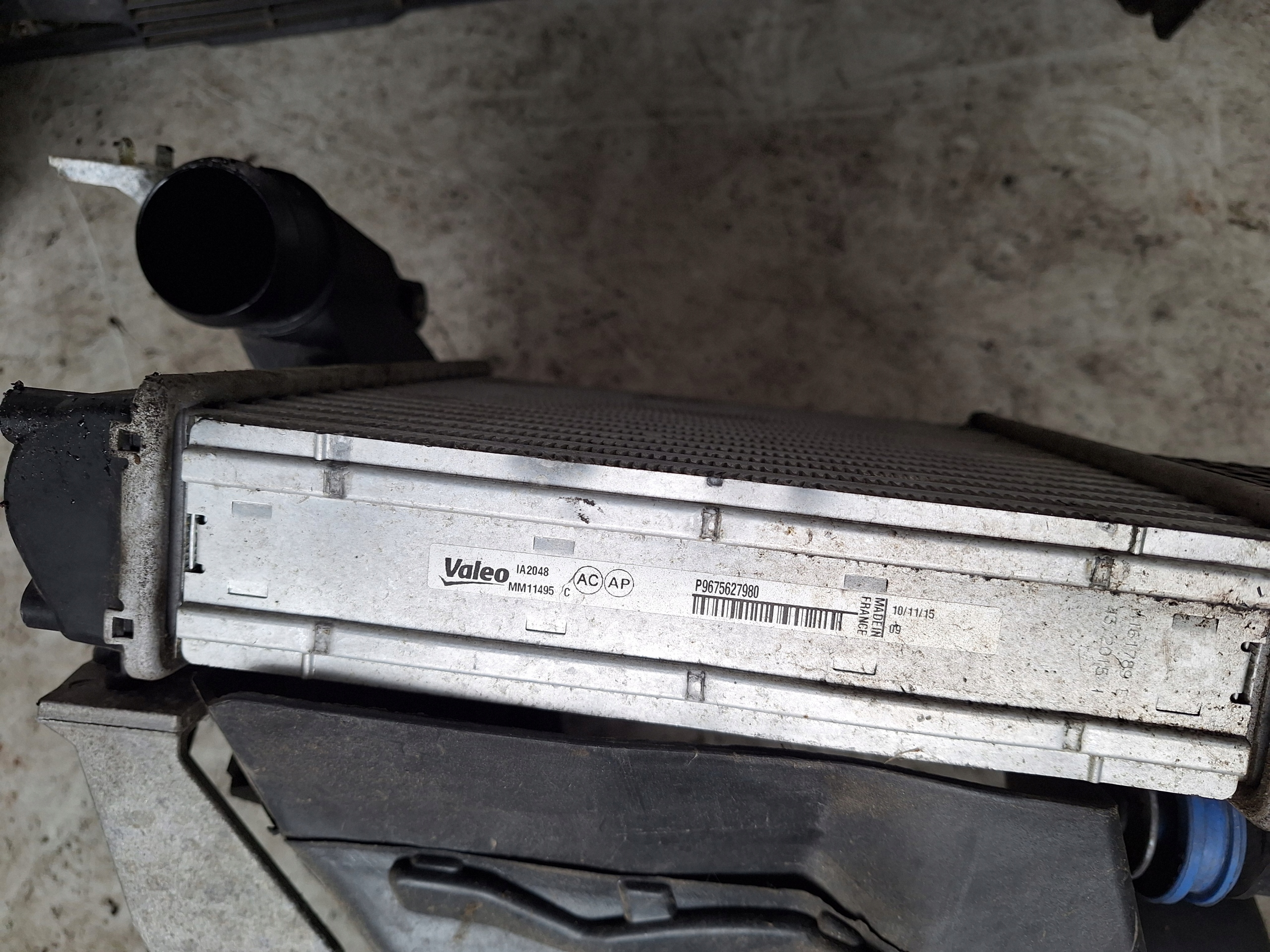 CITROEN C4 GRAND PICASSO II 13-16 support panel for radiators 1.6 E-HDI