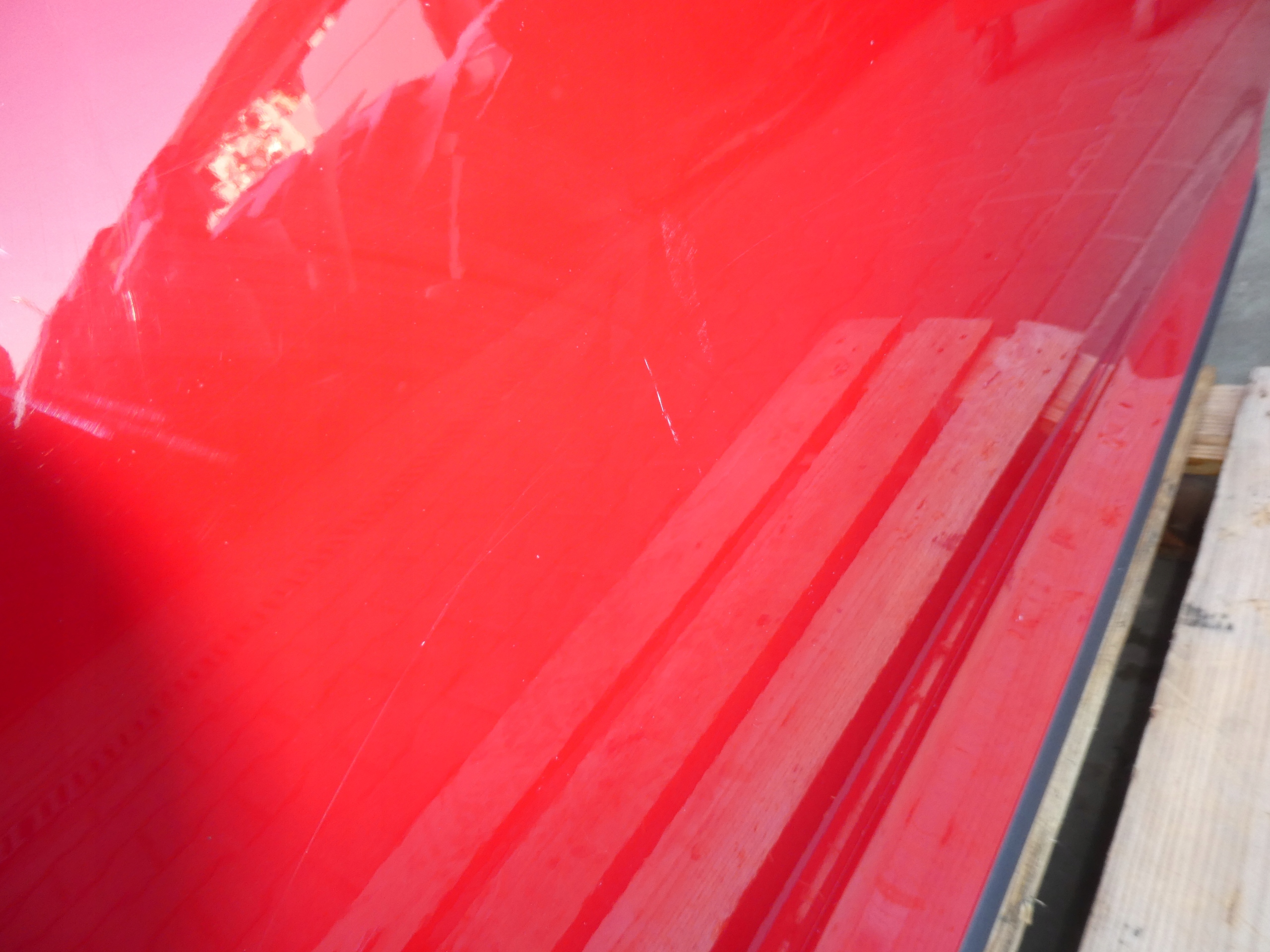 Tür rechts vorne komplet VW SCIROCCO rote