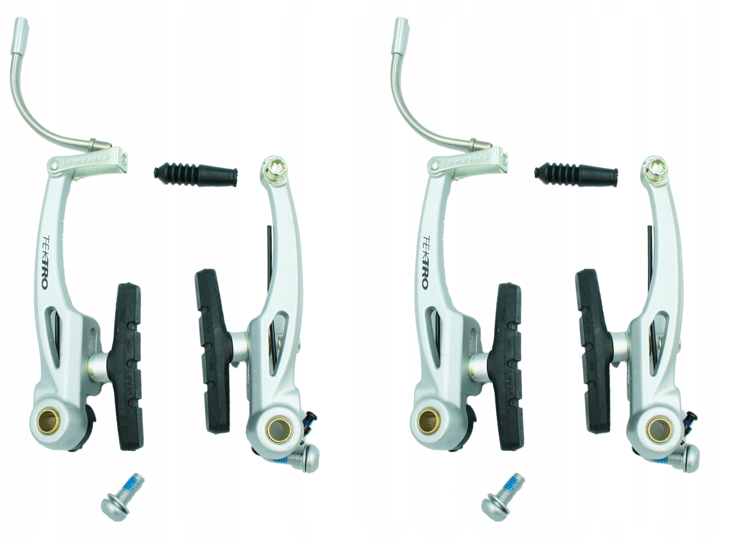 

Hamulce V-brake Tektro 855 Alu Srebrny komplet P+t