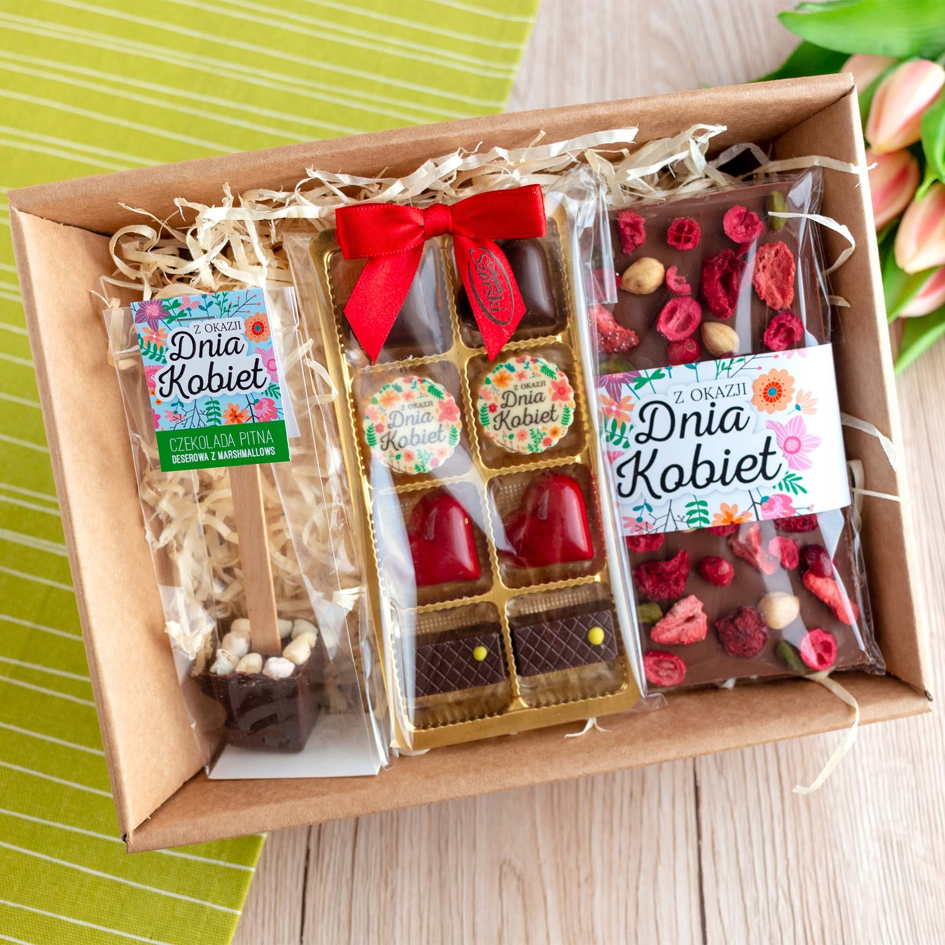 Zestaw prezentowy na Dzień Kobiet