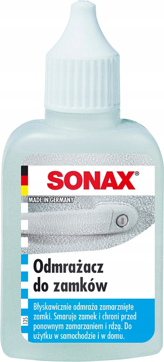 

Sonax Odmrażacz Do Zamków 50ML