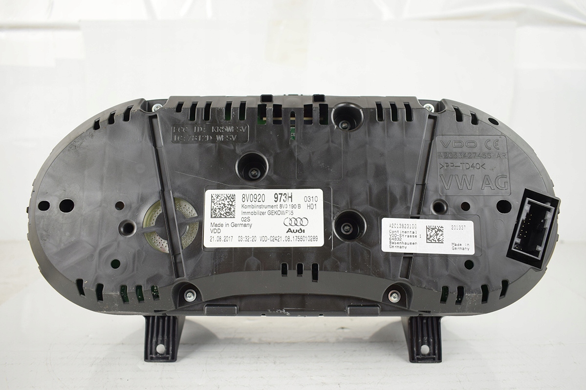 budíky RÁM AUDI A3 8V 8V0920973