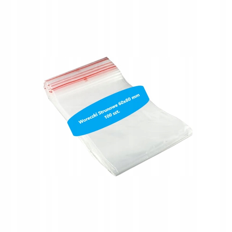 

Woreczki strunowe 60x80 mm 100 sztuk