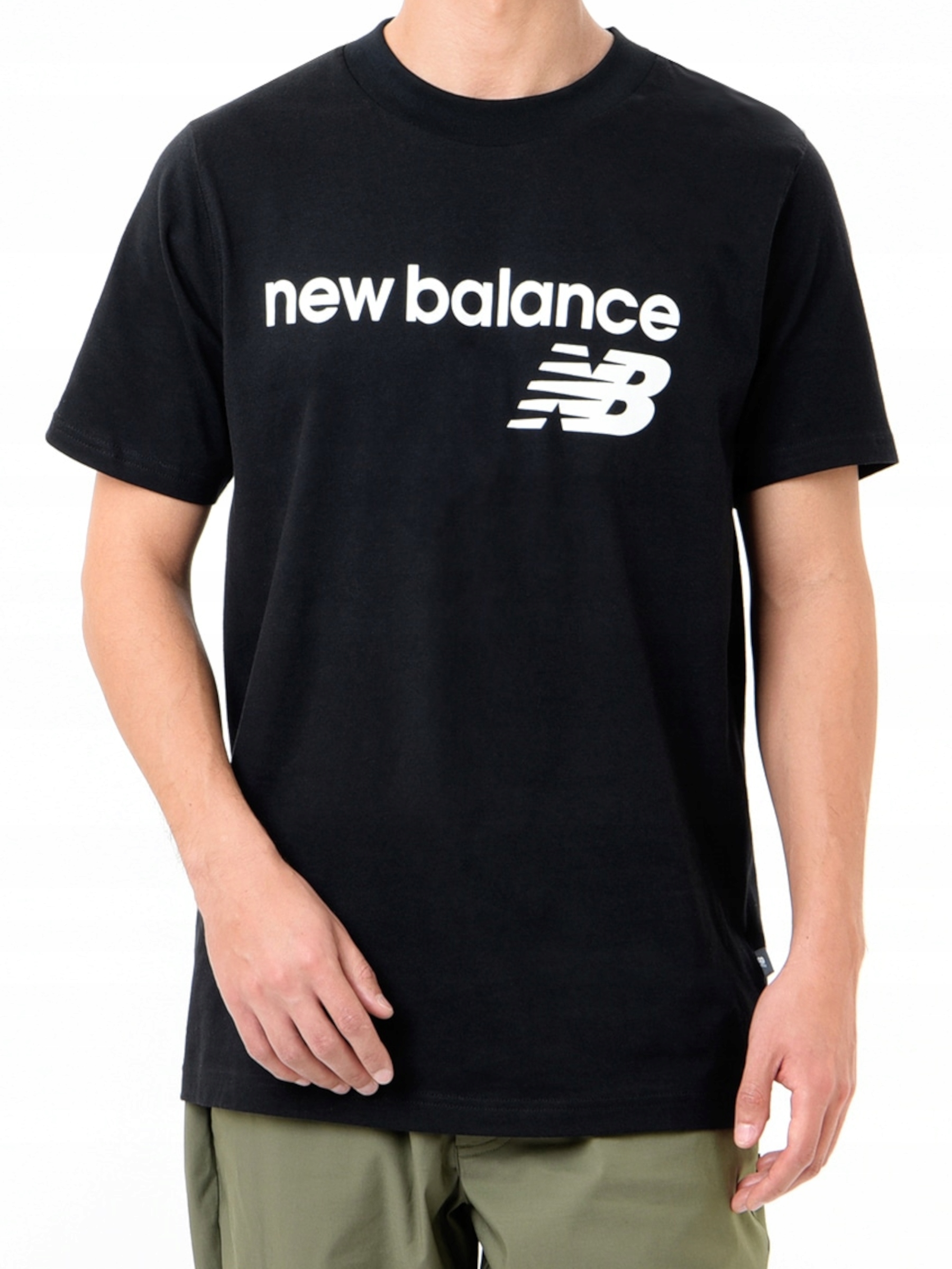 Tričko pánské New Balance MT41905BK černé sportovní bavlněné S