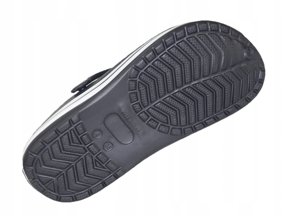 KROKSY KLAPKI OGRODOWE BASEN PIANKOWE CHŁOPIĘCE Długość wkładki wew. 19.7 cm