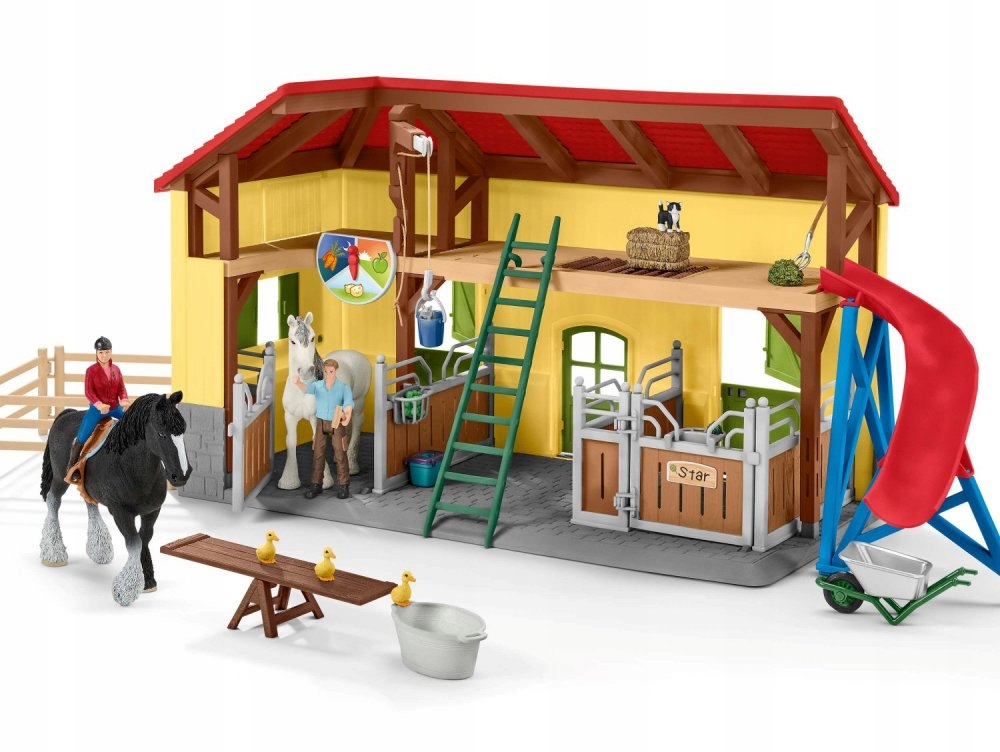 

Schleich Końska stajnia Figurki Akcesoria 42485