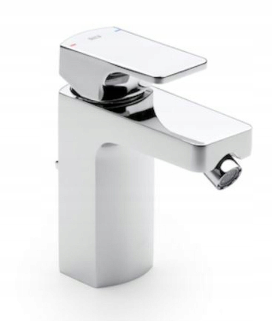 Roca bidetová batéria L-90 keramická hlavica chróm s automatickou zátkou