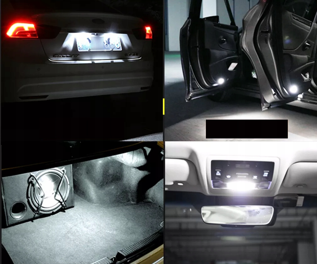 ŻARÓWKA LED XSTORM 41MM 42MM RURKA 33SMD C3W C5W CANBUS Trwałość 30000 h