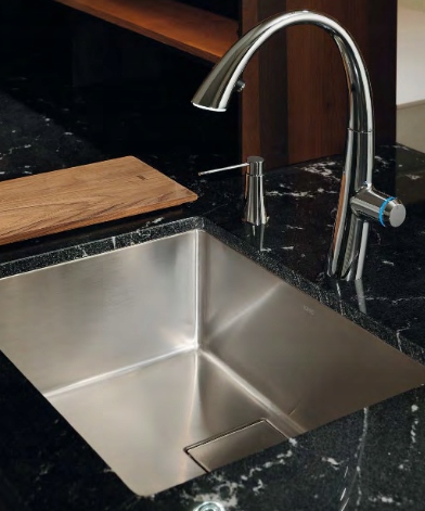 【ffry】 zoe Zlewozmywak jednokomorowy Franke Zoe stal srebrny