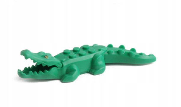 

Klocki figurka Zielony Krokodyl zwierzęta 11 cm