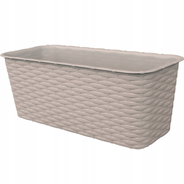

Donica Doniczka Balkonowa Rattan 40cm karmel