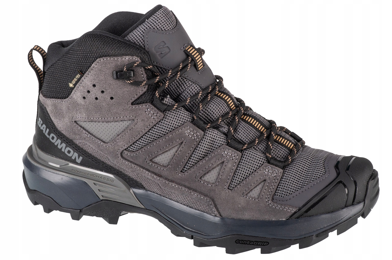 Salomon X Ultra 360 Ltr MID Gtx [42] Pánské Trekové Boty Šedá tkanina