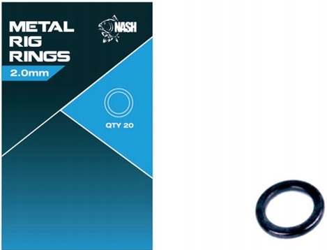 

Kólka Łącznikowe Nash Pierścienie Metal Rings 2mm