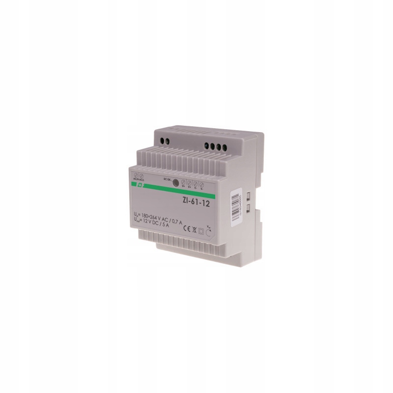 Napájecí zdroj 12V DC 5A 60W ZI-61-12V