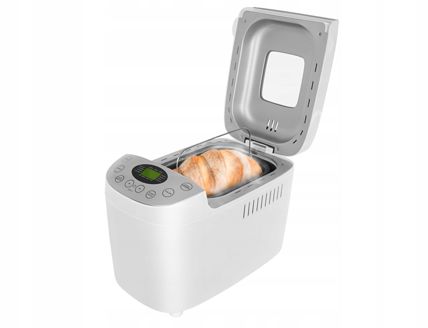 Automat do chleba Wypiekacz 15 PROGRAMÓW 2 MIESZADŁA SmartBake 850W MENU PL Marka Transa Electronics