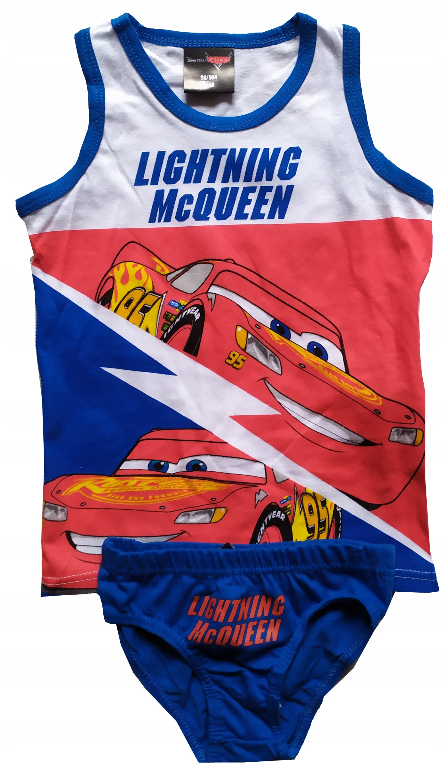 

Cars komplet bielizny 110/116