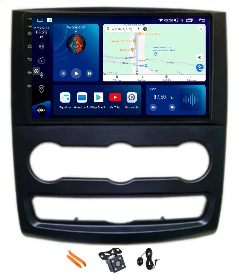 Rádio Android Navigácia Qled Carplay Lte Gps Mercedes Sprinter W906 06-18