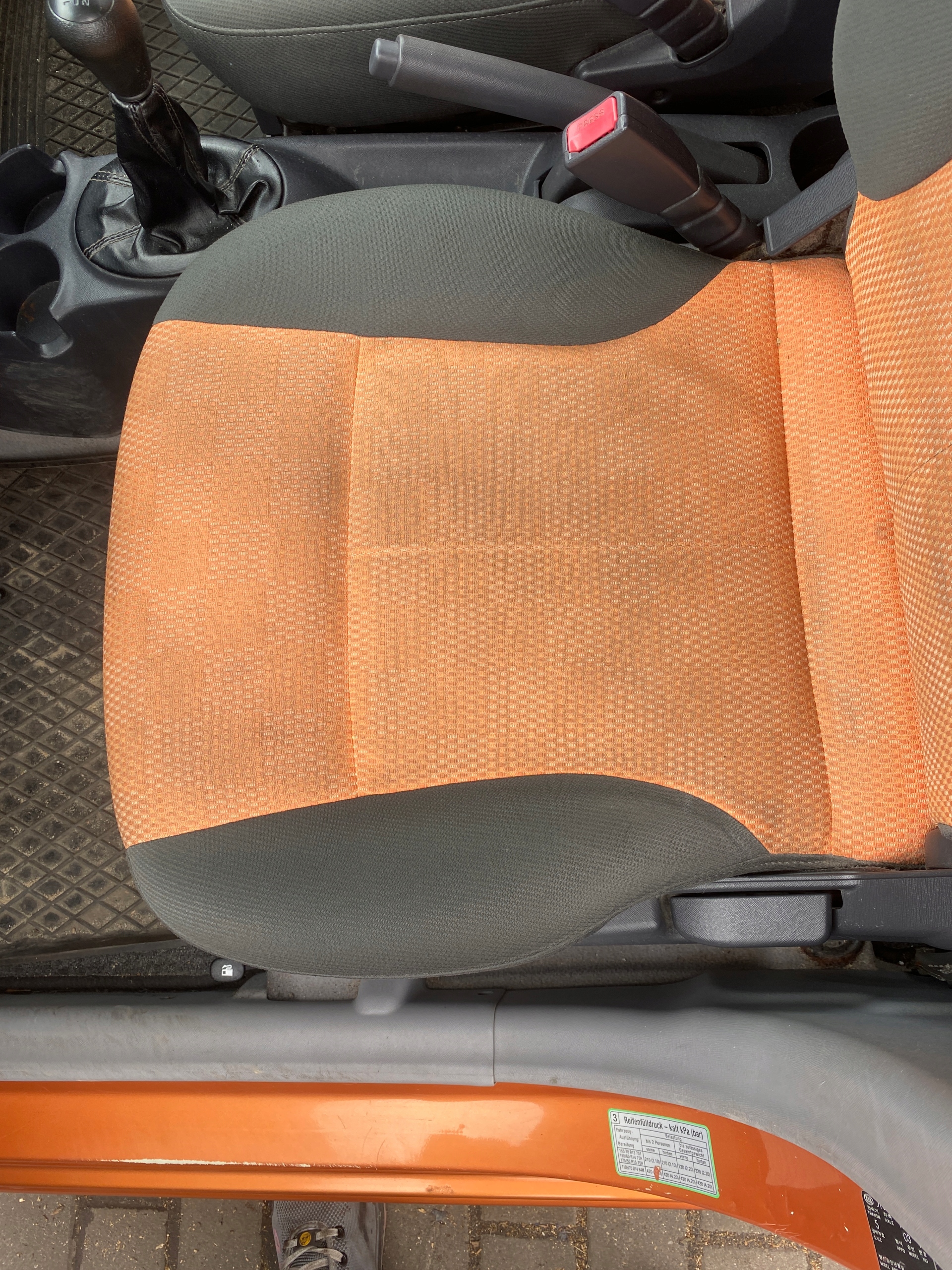 seat left driver´s Kia Picanto 1 and 04-11