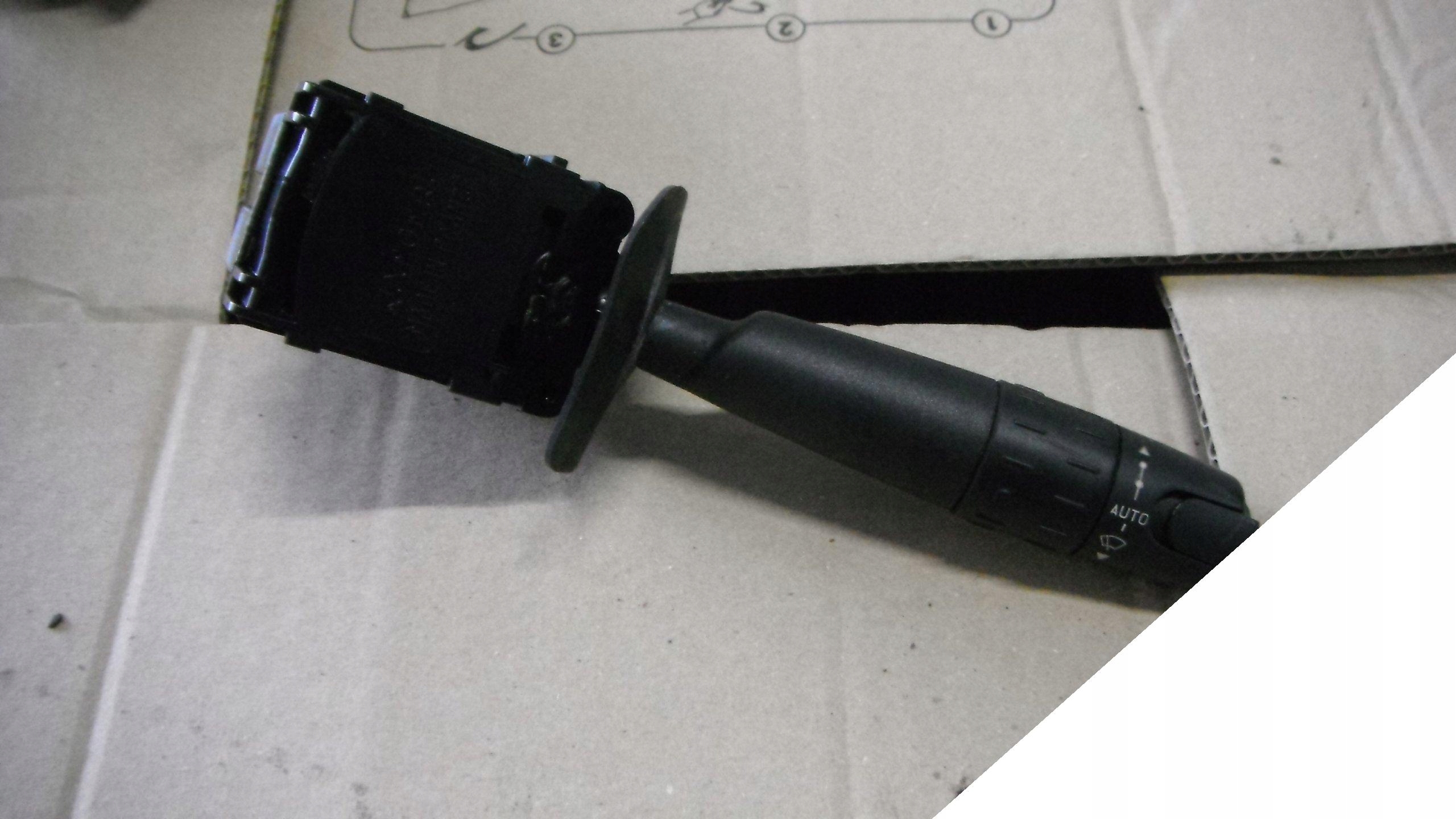 PEUGEOT 406 97 PRZEŁĄCZNIK WYCIERACZEK 96186610ZL