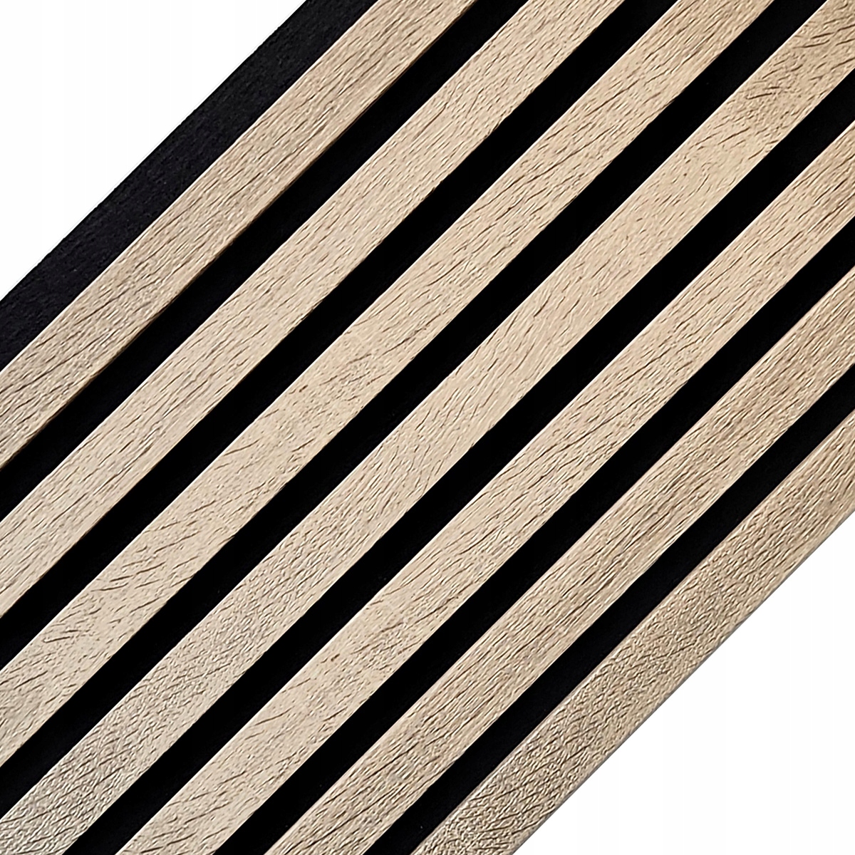 Lamele ścienne akustyczne na filcu MDF - próbnik Materiał płyta MDF