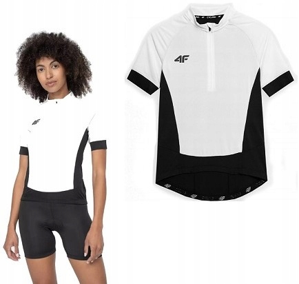 4F Damska Szybkoschnąca Koszulka Rowerowa TFTSF179 > L