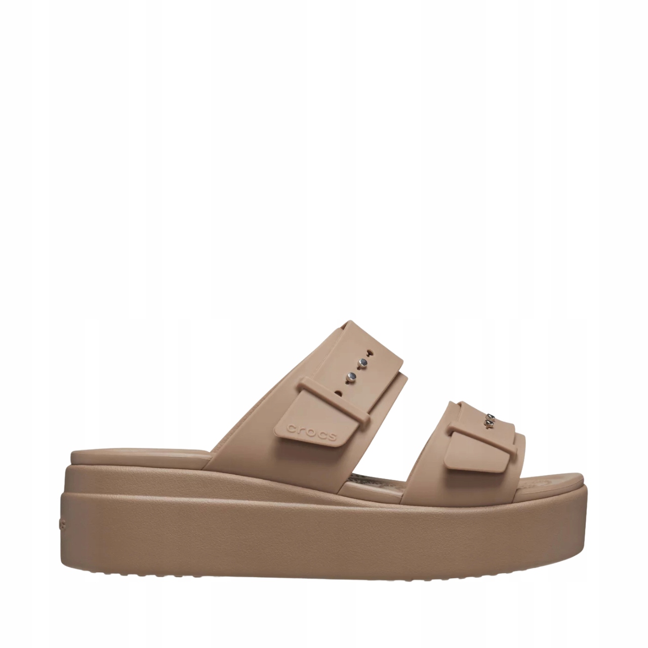 Nazouváky pantofle Crocs Brooklyn Low béžové 207431 2Q9 37-38