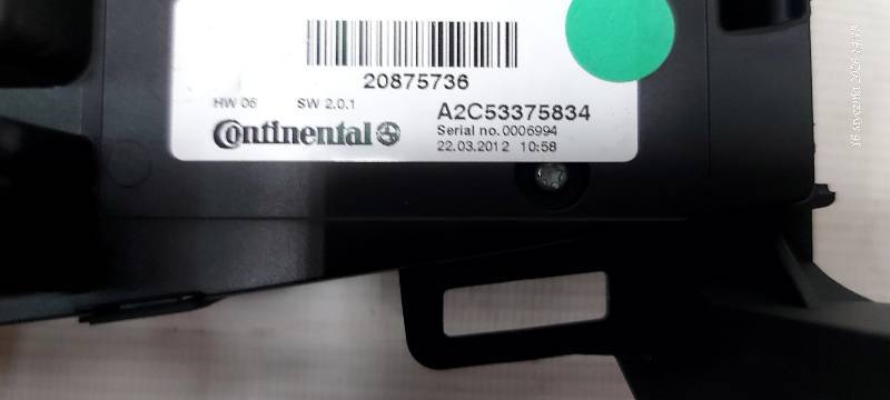 PANEL RADIA Opel Zafira C 20875736