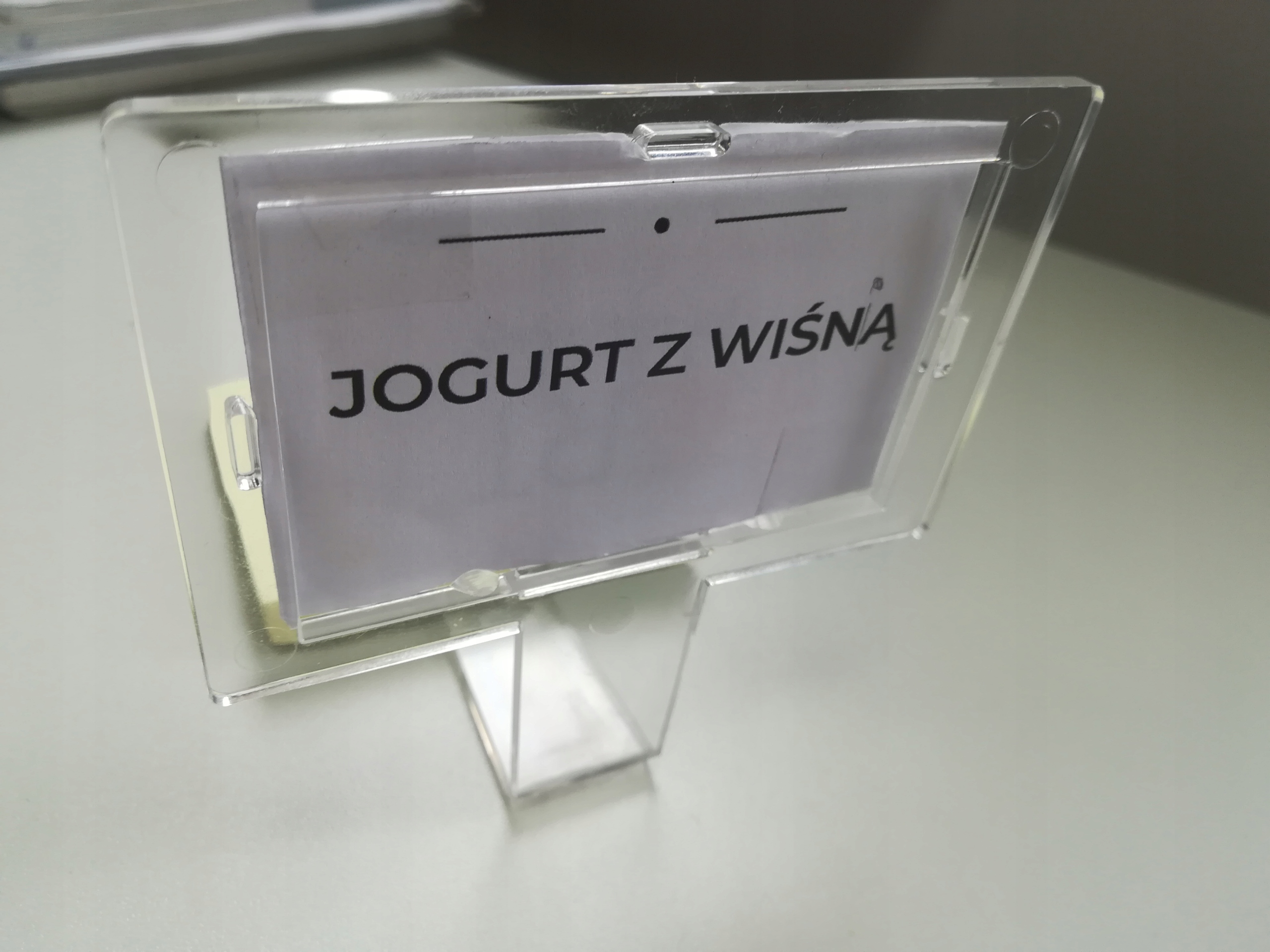 Etykieta do pokrywek pozzetti, opis smak,Tabliczki Klasa efektywności energetycznej C